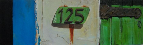 125, Oil on panel, 2010