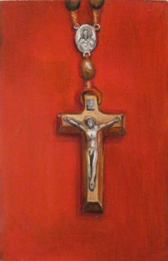 Rosario de Madera. Oil on panel, 2010